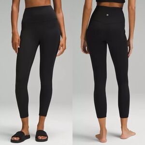 Lululemon Align High-Rise Pant With Pockets Sz 0/25" In 
Black